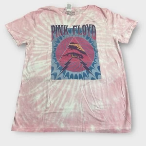 Pink Floyd / Tie Dye Retro Graphic T-Shirt Women Size Small - Picture 1 of 7