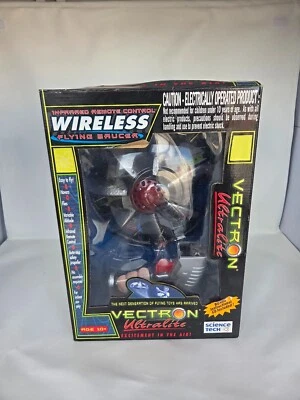 Vectron Ultralite Wireless Flying Saucer Infrared Remote Control Science Toy - Image 1 of 4