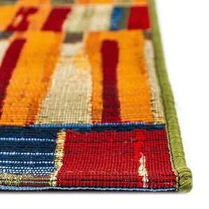 Liora Manne Marina Paintbox Indoor/Outdoor Rug Multi Red, Multicolor, Multi 1'11