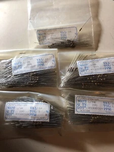 Xicon 291-1M 1/4W 5% Carbon Resistor 1M (lot Of 800+) - Picture 1 of 8