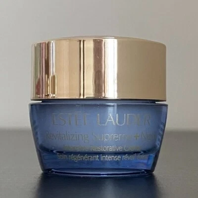 Estee Lauder Revitalizing Supreme + Night Intensive Restorative Creme .24 oz New - Image 1 of 2