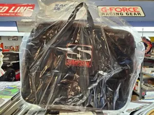 Simpson Racing Black Zippered Computer Tote Brand New Bagged With Logo! - Picture 1 of 2