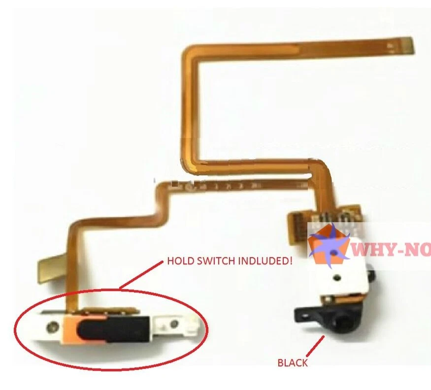 Headphone Audio Jack Part Replacement for iPod Classic 5 5th Gen 60 80 GB A1136