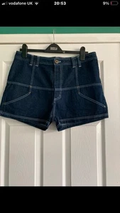 Women’s George Denim Shorts Size 14 - Picture 1 of 5