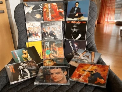 TAKE THAT-CD-SAMMLUNG ROBBIE WILLIAMS GARY BARLOW 15 CD‘s - Bild 1 von 4