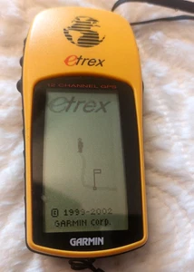 Garmin Etrex schwarz gelb 12 Kanal tragbares tragbares GPS-Handgerät FUNKTIONIERT - Bild 1 von 7