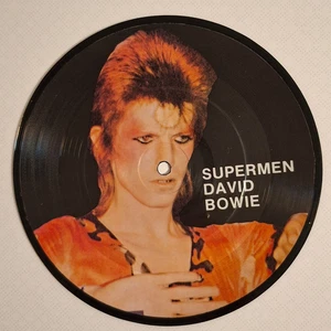 David Bowie - Supermen / Space Oddity UK 1979 Picture Disc First?? VG++ - Picture 1 of 4