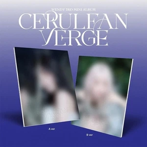 WENDY CERULEAN VERGE 3th Mini Album PHOTO BOOK Ver/CD+Book+2 Poster+2 Card+GIFT - Picture 1 of 7