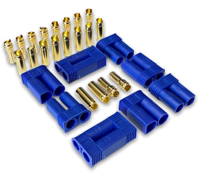 ✅ EC5 5mm Alta Corriente Enchufe Hembra Enchufe Oro 1 2 3 4 5 6 10 20 Par RC - Imagen 1 de 4