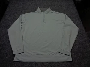 Peter Millar Pullover Herren XL grau Perth Melange Quarter Zip Golf Performance - Bild 1 von 13