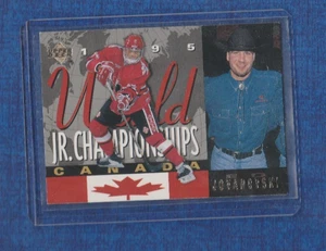 1994-95 Upper Deck World Jr. Rookie # 296 Ed Jovanovski - Bild 1 von 2