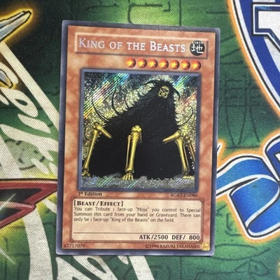 Yugioh! King of the Beasts RGBT-EN086 Secret Rare 1st Edition NM - Image 1 of 2