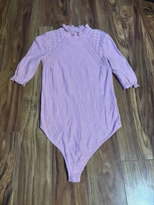 Intimate Free People Strick Body Rosa Stehkragen Größe S - Bild 1 von 8
