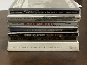 Beastie Boys Cd Lot (7) License To Ill Check Your Head Hello Paul’s Boutique - Foto 1 di 20