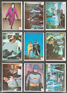 1966 TOPPS BATMAN BAT LAFFS Partial Set 47/55 cards EXCELLENT +/- Only missing 8 - Picture 1 of 7