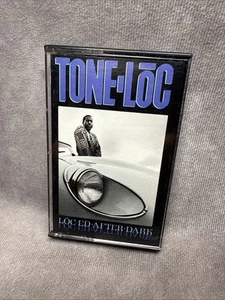 Vintage Tone Loc Loc’d After Dark Cassette Tape 1987 Wild Thing Funky Cold - Picture 1 of 6