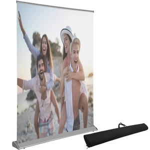 Pull Up Projector Screen Floor Standing Projector Screen 70/120/110in 16:9 - Picture 1 of 38
