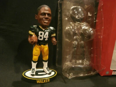 GREEN BAY PACKERS #84 JAVON WALKER Bobblehead Legends Of The Field Coleccionable Foto 1 de 4