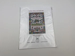 Long Dog Samplers Les Cerises Counted Cross Stitch Pattern Sampler - Picture 1 of 3