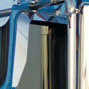 Kenworth W900 t600 t660 t680 t800 Stainless Steel Door Window Shades new tk-1401 - Bild 1 von 2