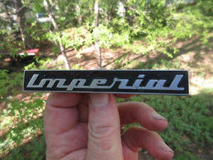 Vintage Chrysler Imperial emblem DG 1332875  4 7/16" - Picture 1 of 3