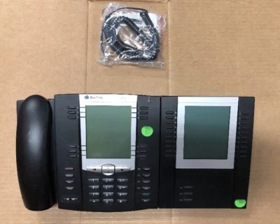 Zultys ZIP 57i CT Aastra 6757iCT w/ M675i VoIP Phone Used Grade B - Image 1 of 4