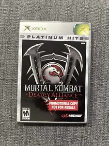 Mortal Kombat Deadly Alliance Microsoft Xbox Rare NFR Promotional Copy Game - Picture 1 of 3