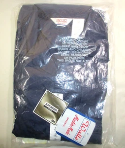 Vtg NIP~WALLS Mastermade Apparel~Men's S/S Work Coveralls Worksuit~56 TALL~Navy - Picture 1 of 3