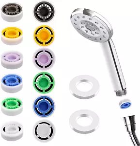 12Pcs Shower Flow Reducer Limiter, Shower Head Flow Restrictor Water Saver Low F - Picture 1 of 7