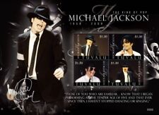 Tuvalu - Michael Jackson in Memoriam 1958 - 2009 Sheet of 4 Stamps MNH