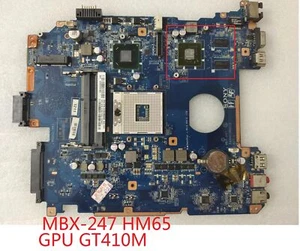 For Sony MBX-247 Laptop motherboard HM65 GPU 410M A1848625A A1827702A TEST OK - Picture 1 of 3