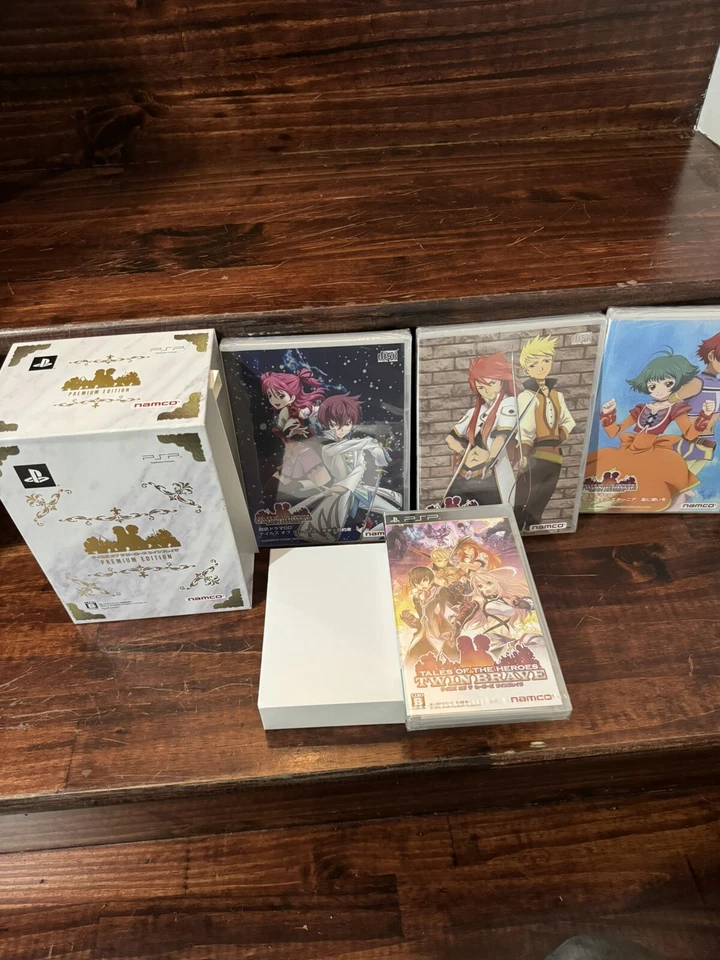 PSP Tales of  Twin Brave Premium Edition Box Japan Import Us Seller - Image 1 of 4