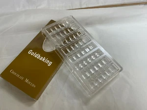 Goldbaking Polycarbonate Chocolate Mold Hard Poly-Carbonate Candy Mold - NEW - Picture 1 of 4
