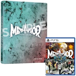 PS5 Metaphor ReFantazio Steelbook [Korean Version] English + Multi Language - Picture 1 of 3
