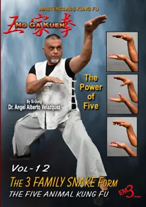 KUNG FU - Vol-12 The 3 FAMILY SNAKE FORM - Picture 1 of 1