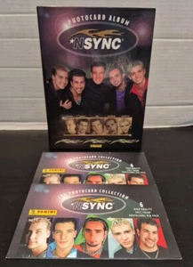 NSync Photocard Album Panini With 12 Photos - Picture 1 of 8