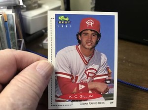 1991 Classic Best #369 K.C. Gillum NM-MT 