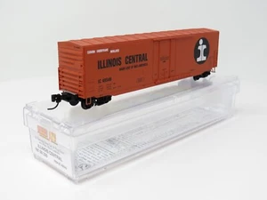 Micro-Trains N 18100330 Illinois Central 50' Plug Door Boxcar Freight Car - Picture 1 of 10