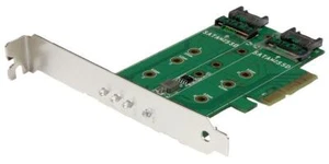 Startech - PEXM2SAT32N1 - Adapter Card, 3 Port M.2 Ssd, Pcie 3.0 - Picture 1 of 6