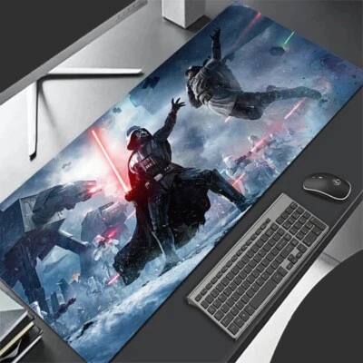 Darth Vader Star Wars Computer Mat Mouse Pad Keyboard 60x30cm - Image 1 of 4