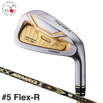 HONMA Golf Beres IS-06 Iron Club #5 Loft 22.5 ARMRQ X 47 4S 4Star Shaft Flex R - Image 1 of 4