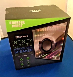 Haut-parleur sans fil Bluetooth lumières infinies miroir avec 3d Coloful - Photo 1 sur 2