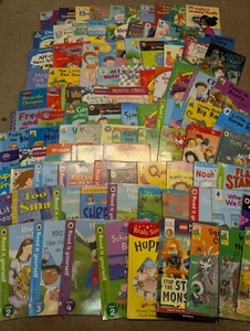Job lot collection of 100+ Children's Reading Scheme Learning Books - Bild 1 von 3