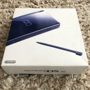 Nintendo DS Lite Launch Edition Jet Black Game Handheld System NDS ND - Picture 1 of 10