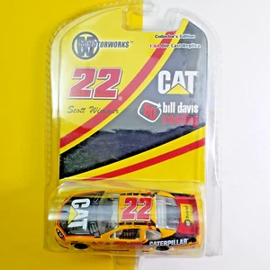 1999 Motorworks #22 Scott Wimmer CAT NASCAR 1:64 SCALE New In Pack! - Picture 1 of 5
