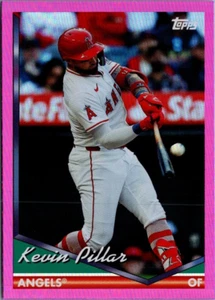 2024 Topps Archives Pink Foilboard #260 Kevin Pillar Los Angeles Angels - Imagen 1 de 2