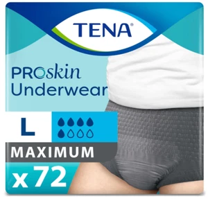 TENA Intimo per Incontinenza Uomo, Massimo Assorbimento, ProSkin, Large - 67 Ct - Foto 1 di 9