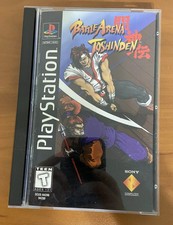 Battle Arena Toshinden PS1 Playstation Vintage Long Box
