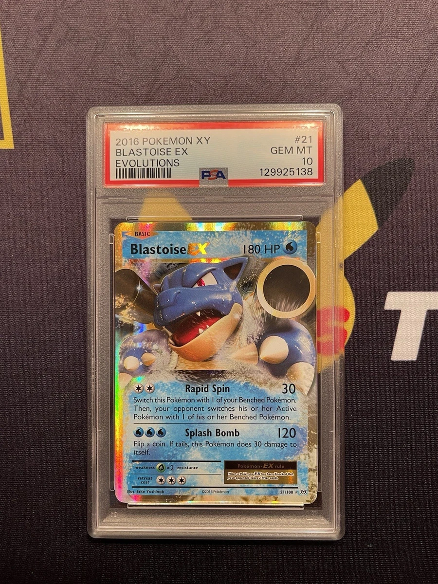 Blastoise Pokémon TCG Professional Sports Authenticator (PSA