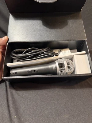 Radio Shack DYNAMIC 33-3042 Unidirectional Dynamic Microphone w/ Cable NEW INBOX - Image 1 of 4